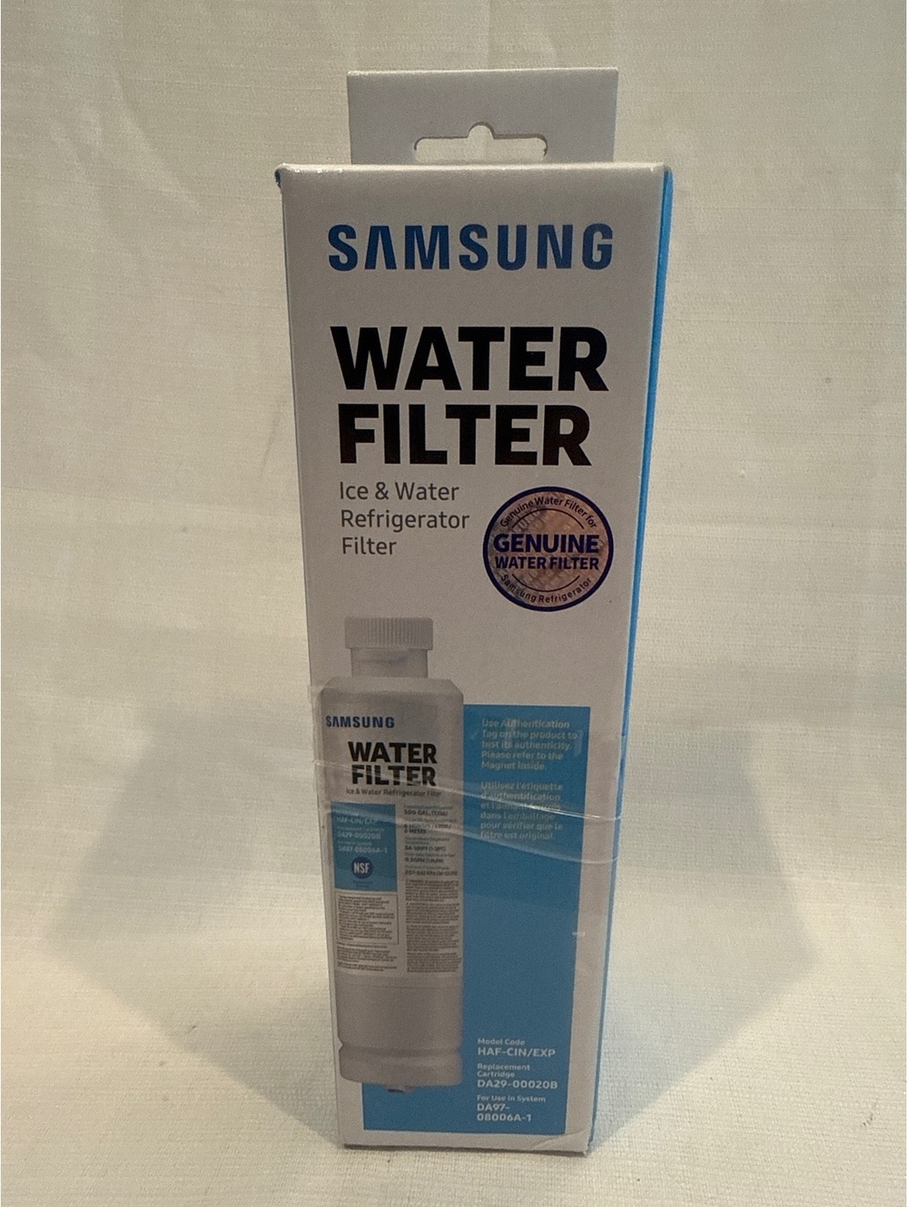 Samsung Genuine Water Filter for Ice & Water Refrigerators